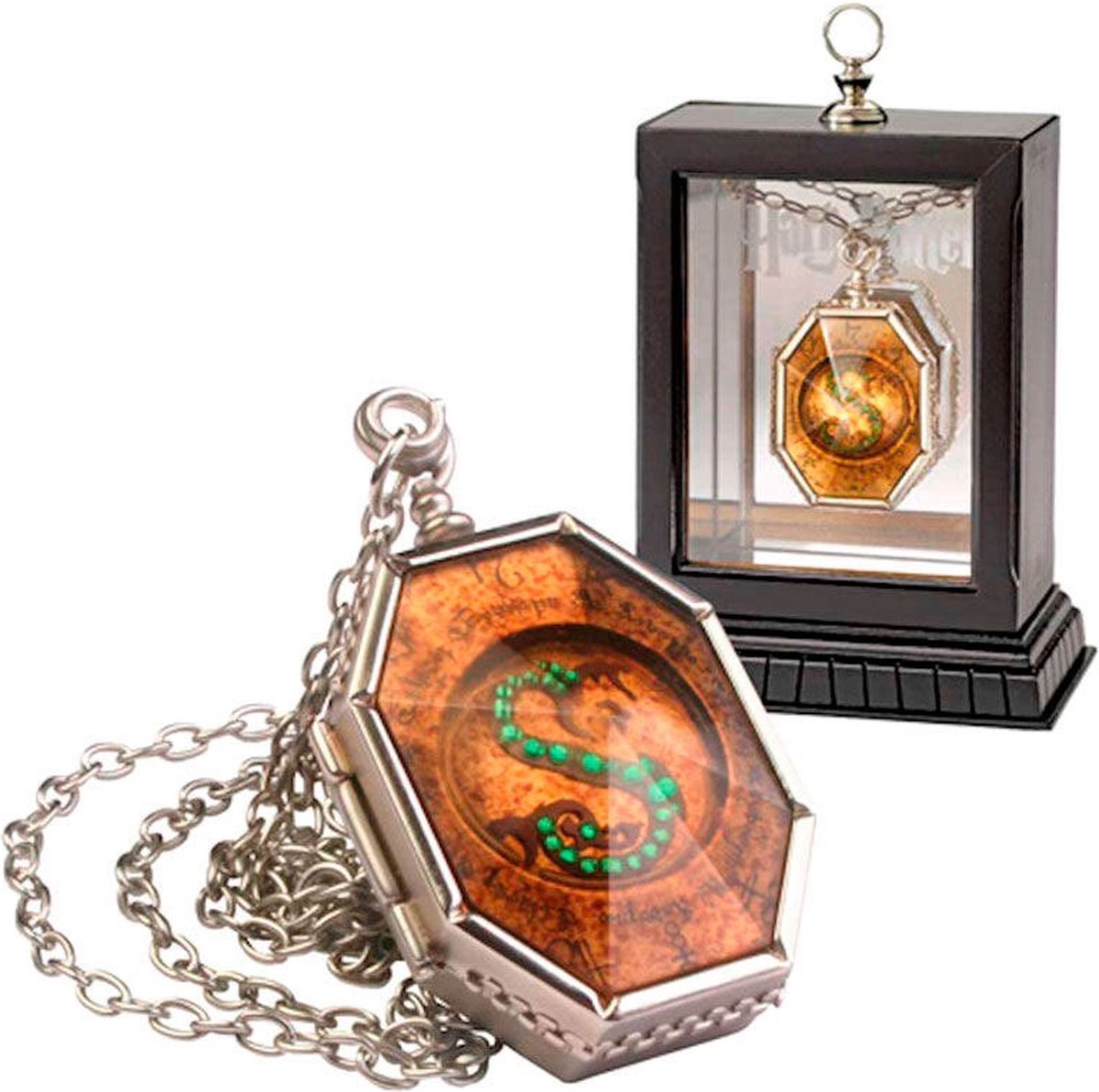 Noble Collection Harry Potter Horcrux Locket - Slytherin replica - Collectors box, Foto: 4