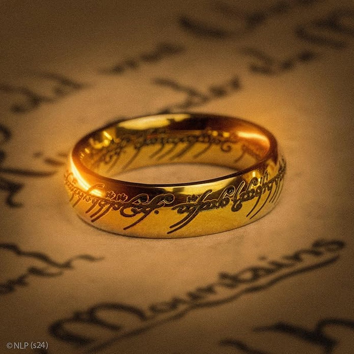 Lord of the rings One Ring Ketting, Foto: 2