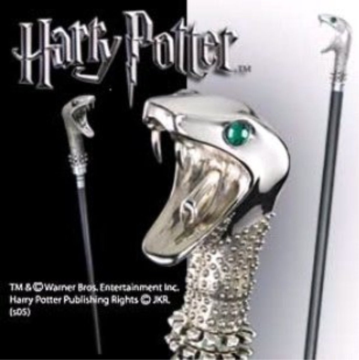 Noble Collection Harry Potter Lucius Malfoy Toverstaf - Replica met slangenkop, Foto: 1