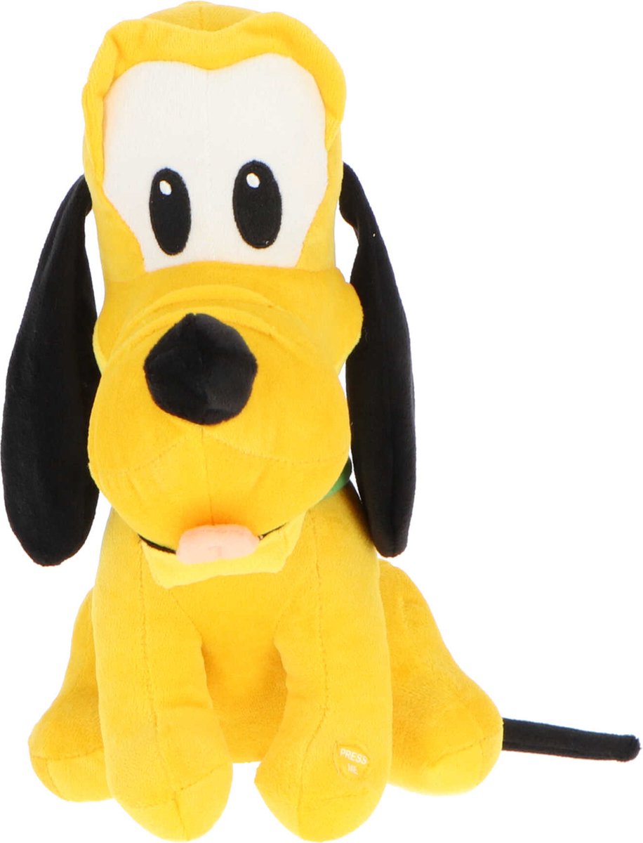DISNEY PLUCHE PLUTO MET GELUID 28CM, Foto: 2