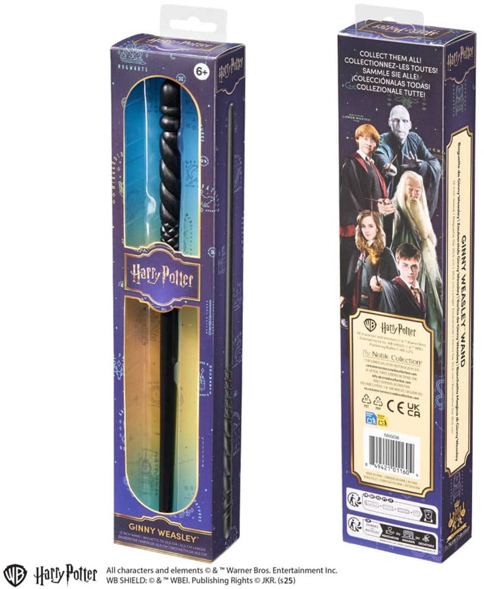 Noble Collection Harry Potter Role Play Toverstaf / Toverstok Ginny Weasley / Ginny Wemel 30 cm Replica: down-scaled, Foto: 1