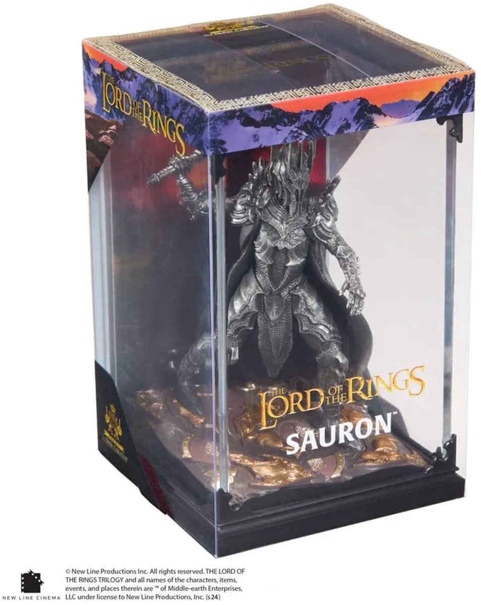 Noble Collection Lord of the Rings Diorama Figure Sauron 17 cm Beeld, Foto: 1