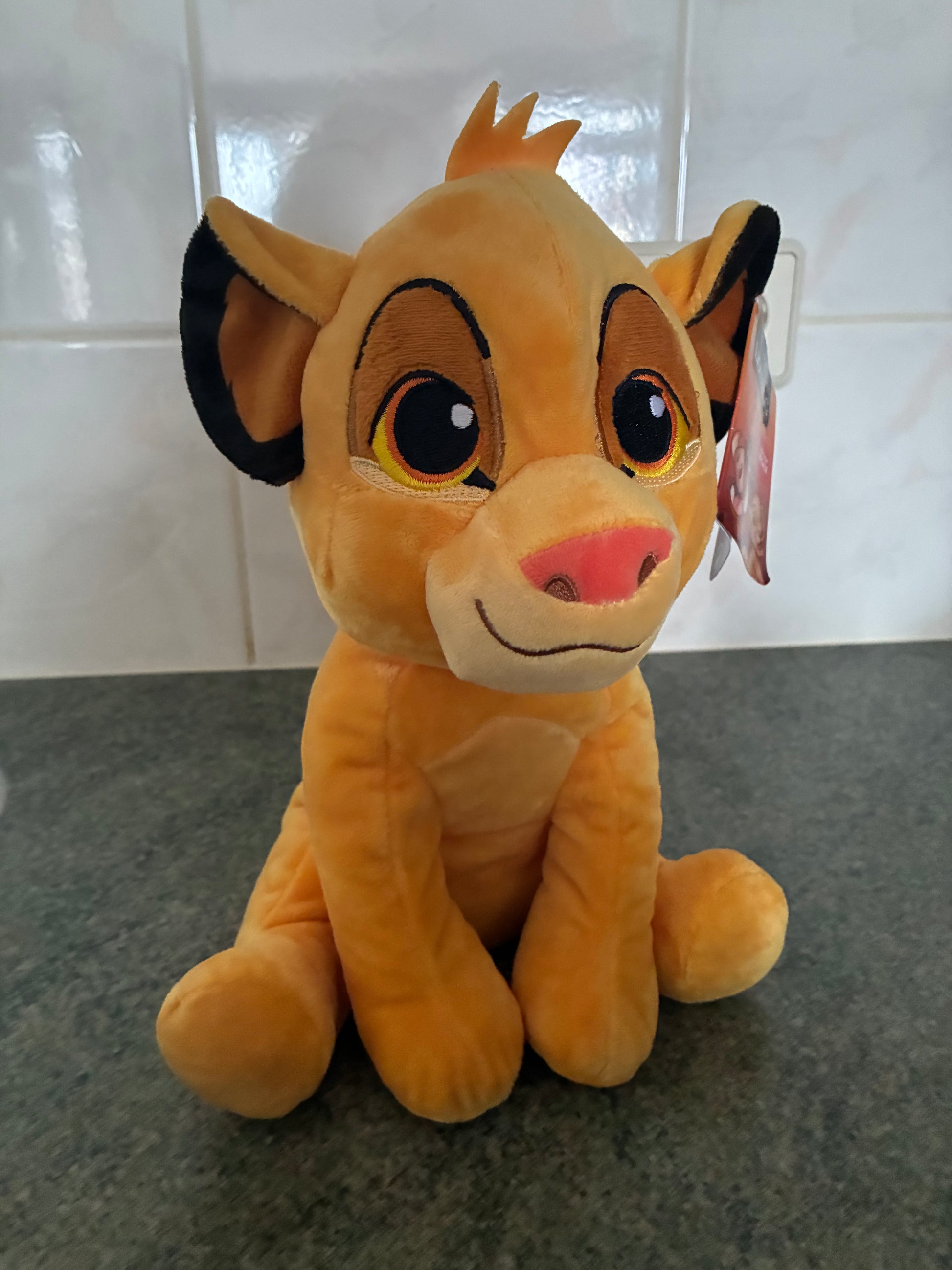 Disney Lion King Knuffel Simba 25cm, Foto: 1
